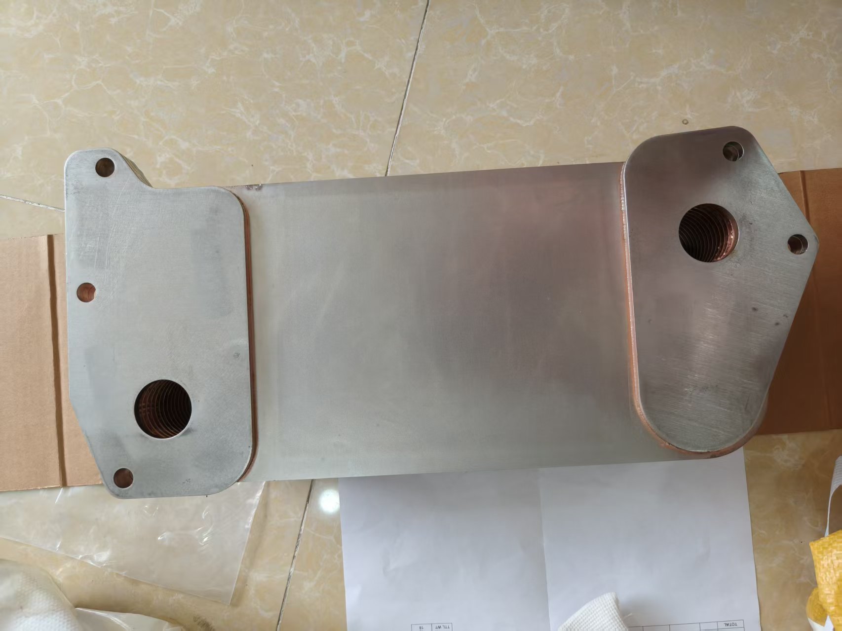 Truck Parts 2114175 Oil Cooler 2026896 2155060 Oil Cooler ASSY for Heavy Duty Truck SCN - Image 3